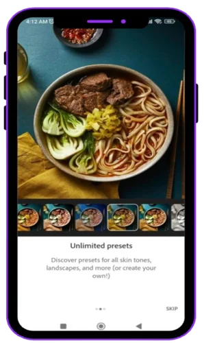 Numerous Filters and Presets